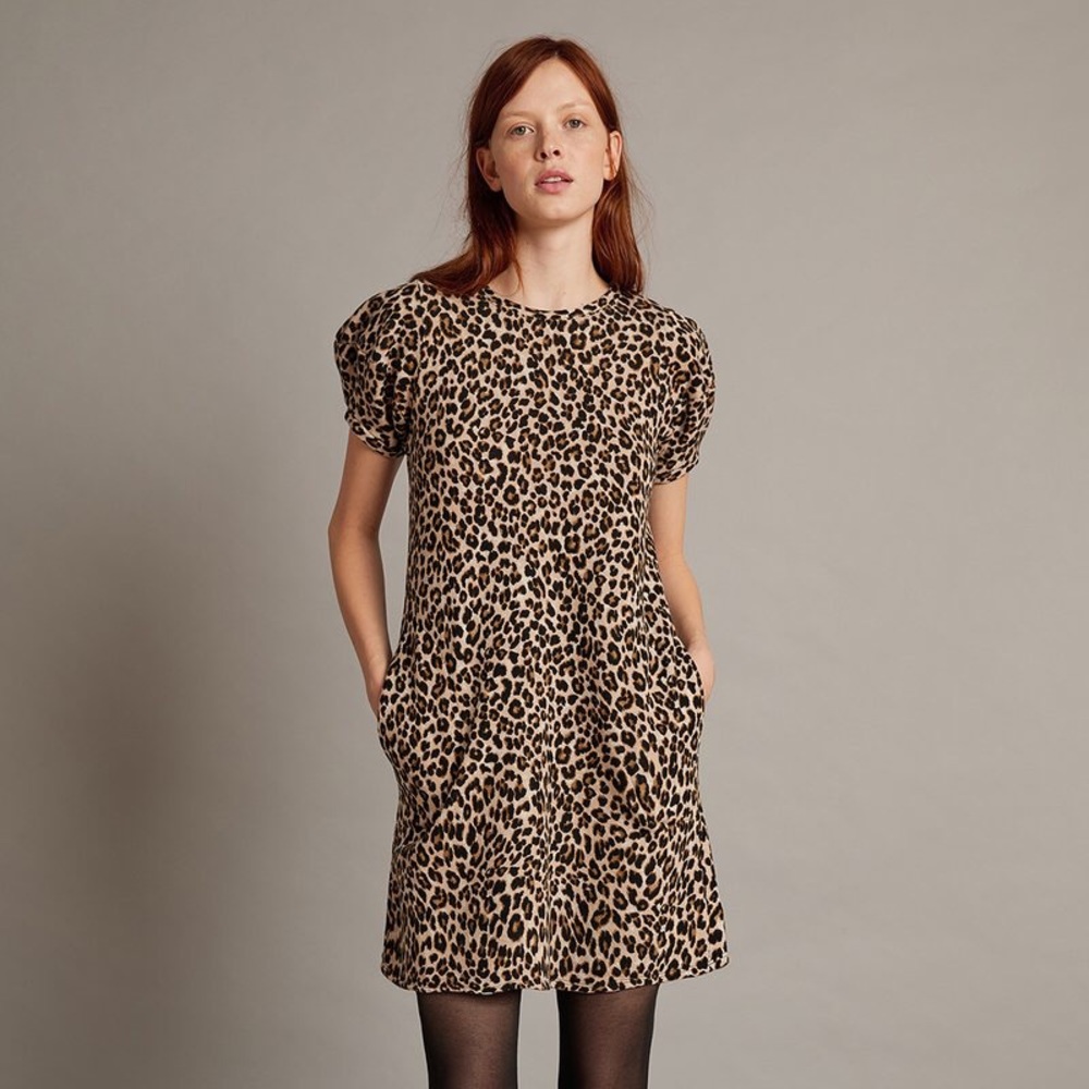 Anthropologie Leopard Tunic or Dress. NWOT